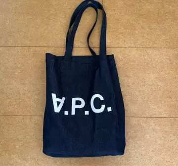 A.P.C. 데님 토트백