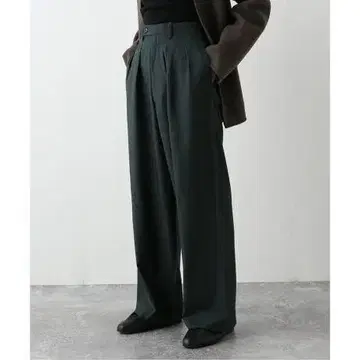 [ Ms braque / 엠즈 블랙 ] tucked baggy pants