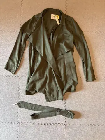 SLY 랩 코트 사이즈 2 올리브