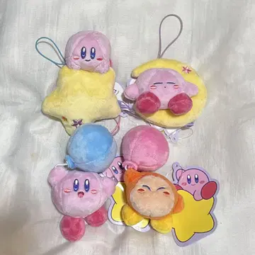 9 별의 커비 하늘을 만끽 mini 봉제 인형 전 4종 세트