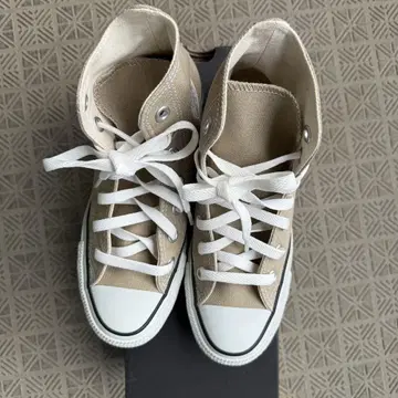 컨버스 CONVERSE ALL STAR 하이컷 스니커즈 베이지