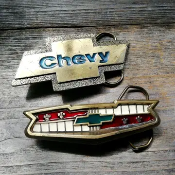 빈티지 시보레 chevy 벨트 버클 미국차 로우라이더