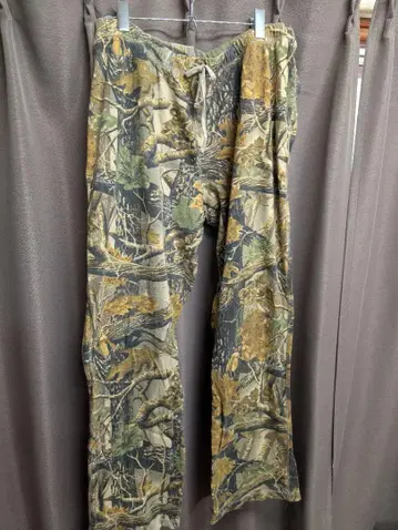 Cabelas 카모플라주 코튼 맨투맨 팬츠 L