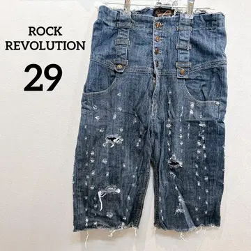 ROCK REVOLUTION [ 29 ] 하이웨스트 데님 팬츠