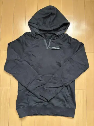 G-STAR RAW 하프 지퍼 후드티