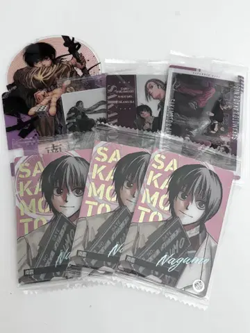 [ SAKAMOTO DAYS ] 나구모 요이치 종이류 굿즈 묶음 판매