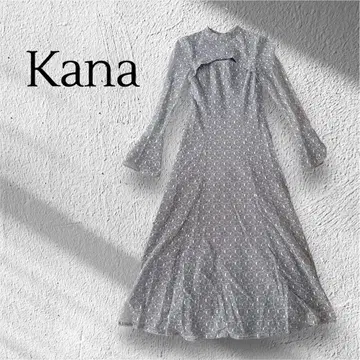 카나 기하학 패턴 레이스 백 오픈 원피스 파티 드레스 결혼식