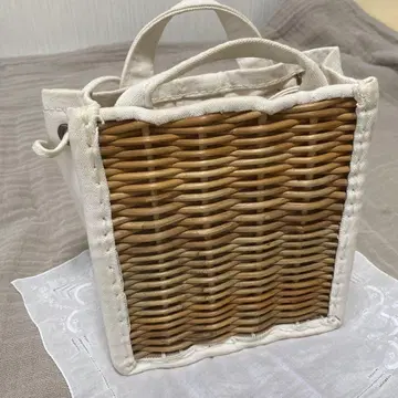 에바고스 캔버스 바스켓백