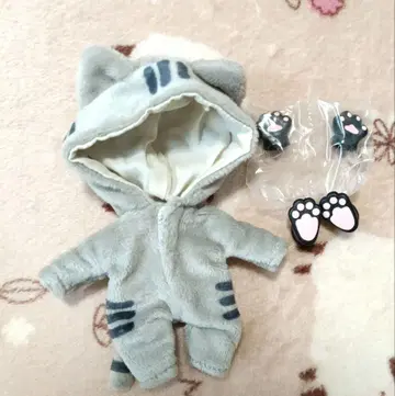[ 개봉 완료품 ] 넨도로이드돌 키구루미 파자마 고양이 ( 검정 블랙 )