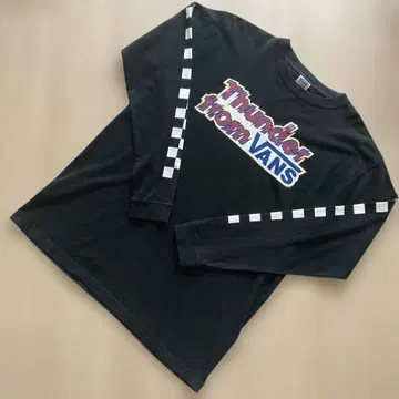 VANS THUNDER 롱티 NATIVE AMERICAN 택 USA