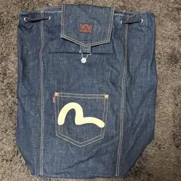 EVISU 에비수 데님 백팩 가격 인하 가능