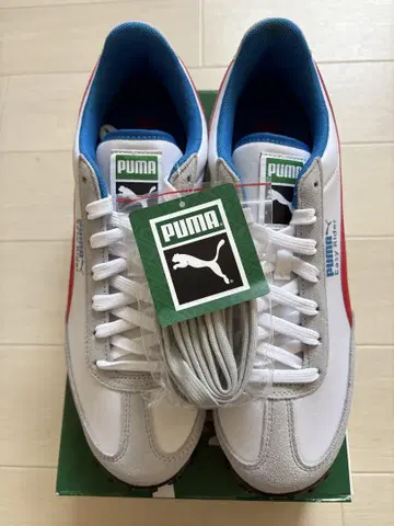 PUMA 이지 라이더 화이트/레드/블루