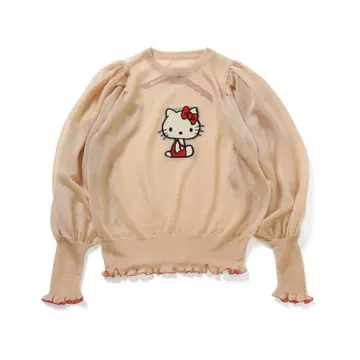 빔즈 헬로키티 HELLO KITTY의 시스루 스웨터 완판템