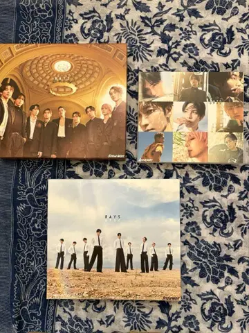 SnowMan RAYS 3가지 형태 세트 CD + Blu-ray
