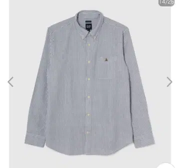 GAP 브라난 베어 옥스퍼드 셔츠 남성용 여성용 XS