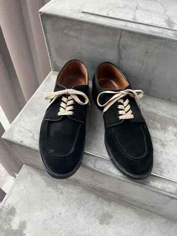 WHEELROBE 휠로브 블랙 스웨이드 모크 토