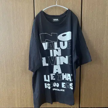 RNA 블랙 BIG 티셔츠