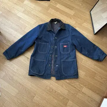 Dickies (디키즈) 안감 부착 데님 커버올 자켓