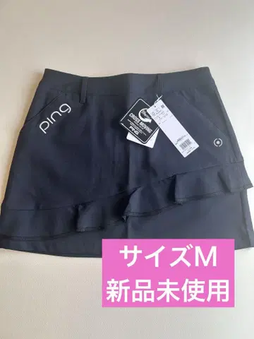 [ 미사용 새상품 ] PING 프릴 네이비 골프 스커트 M