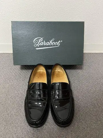 Paraboot 에나멜 로퍼 블랙