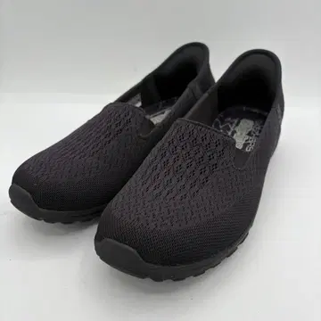 [ 컨디션 최상 ] 스케쳐스 [ 24.5cm ] 슬립인즈 슬립온 블랙