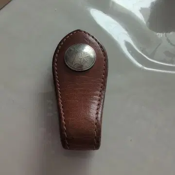 알즈니 가죽 벨트 키링 텍사스 코인