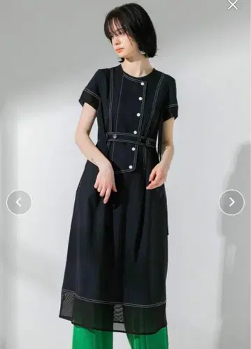 [ UNITED TOKYO ] 스티치워크 원피스