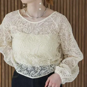 hinari 멀티웨이 레이스 블라우스