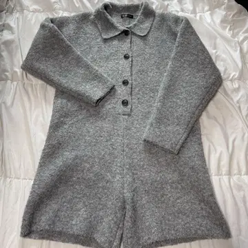 ClaSTElLaR / Knit rompers(gray)