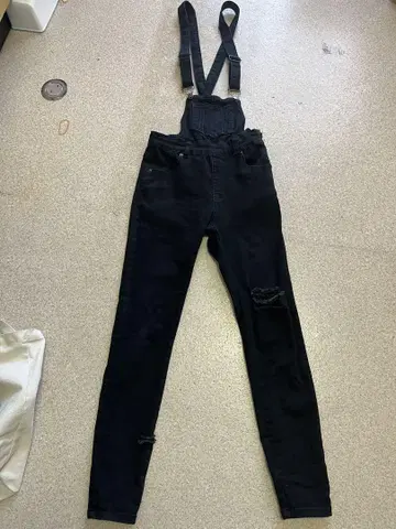 ANAP 블랙 데님 살로펫