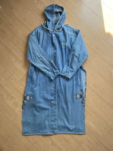 BAGARCH 롱 데님 코트