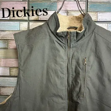 Dickies 디키즈 덕 베스트 보아 라이너 원포인트 로고