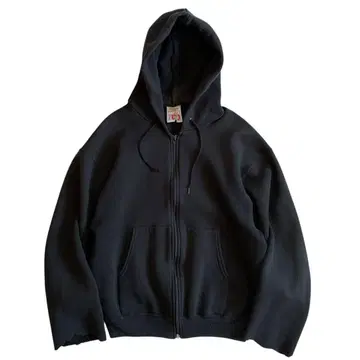 90s 윌슨 지퍼 후드티