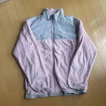 THE NORTH FACE 플리스 자켓 핑크/그레이