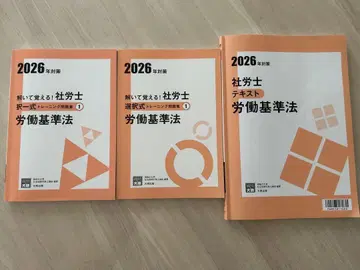 사노시 노동 기준법 2026년 대책 3권 세트 자격요건 오하라 최신
