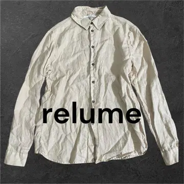 JOURNAL STANDARD relume 베이지 린넨 긴팔 셔츠