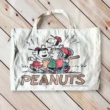 1974년 파미리아 PEANUTS 스누피 레슨 런치 백