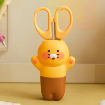 [미사용 새상품] 카카오프렌즈 춘식이 스탠딩 가위 CHOONSIK