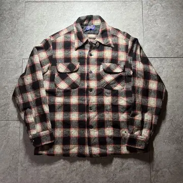 레어 60s~70s pendleton 옴브레 체크 셔츠 M 무료배송
