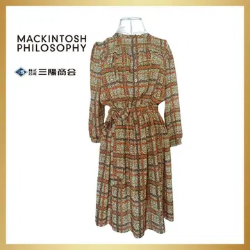 [ 미착용 새상품 ] MACKINTOSH PHILOSOPHY 긴팔 원피스