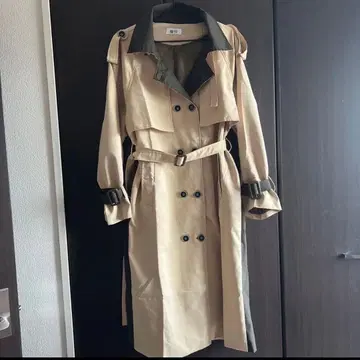 정가 5980엔 L LL 롱 코트 통통하신 분 임산부에게도