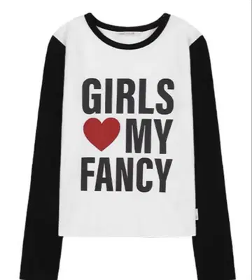 GIRLS MY FANCY LONG SLEEVE 롱T
