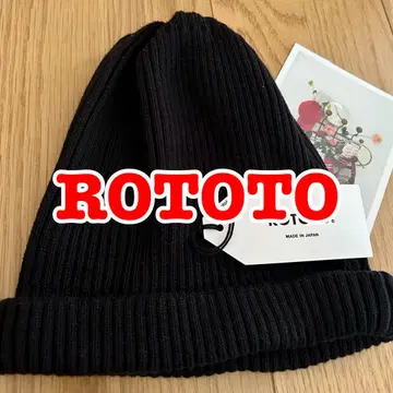 ROTOTO 코튼 롤업 비니