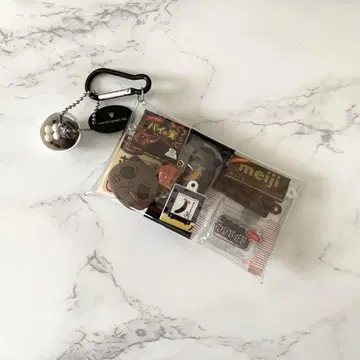 가챠 파우치 브라운 계열