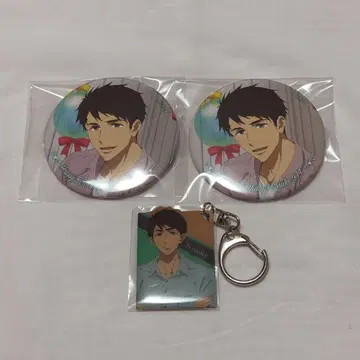 Free! BIRTHDAY DECORATION 캔뱃지 야마자키 소스케