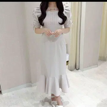 evelyn 비트 머메이드 OP 핑크 베이지
