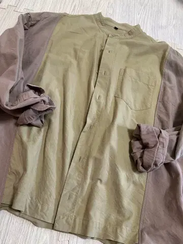 무인양품 레어 리메이크 긴팔 셔츠