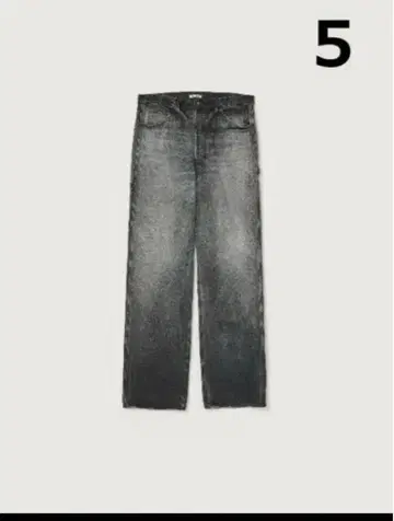 AURALEE 24AW 데님 페인터 팬츠 5