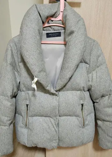 스픽 앤 스팬 그레이 다운 다운코트