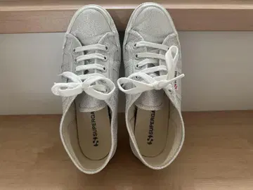 SUPERGA 캔버스 스니커즈 (사이즈 37)